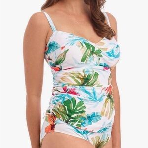 Fantasie Tankini Tropical Print UK 38FF / US 38H